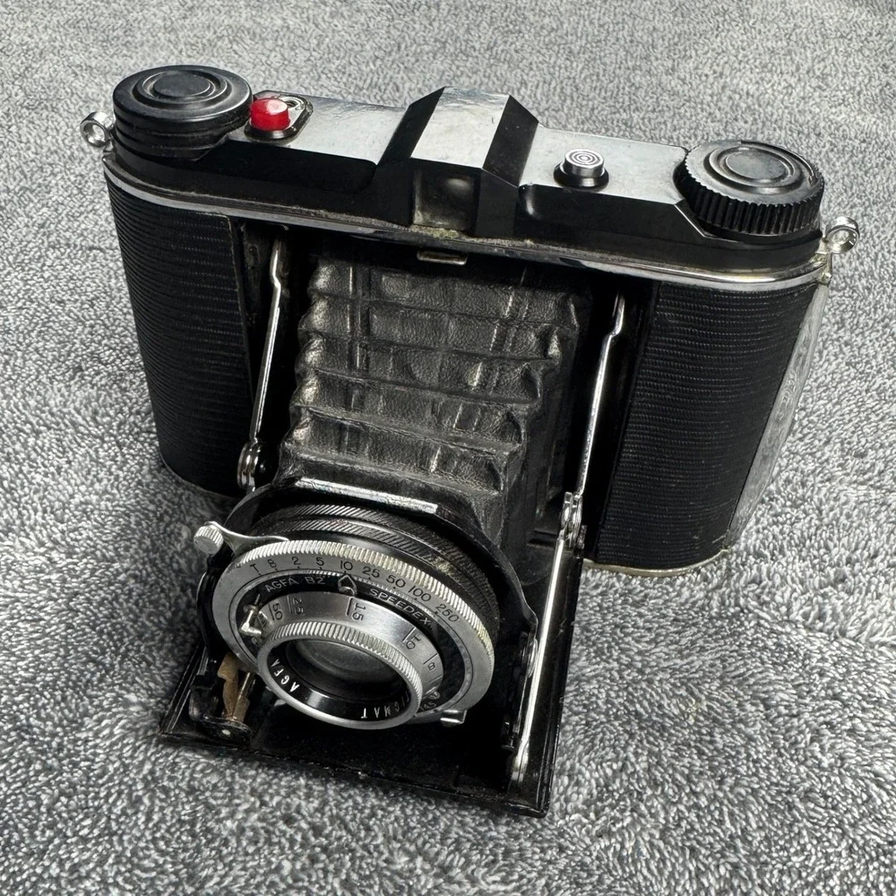 Vintage Agfa B2 Speedex Folding Medium Format 120Film Camera Agfa Anastigmat 4.5